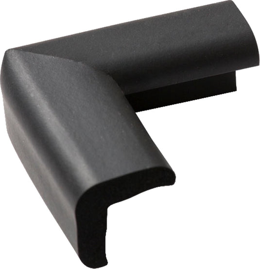 Merkloos sans marque jippie's - tafelhoekjes foam - 4 stuks - zwart