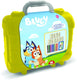 Merkloos sans marque bluey reis stempel- en kleurkoffer