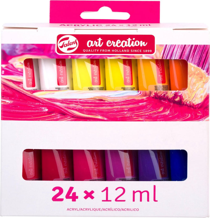 Chargez l'image dans la visionneuse de la galerie, Talens art creation acrylverf set | 24 x 12 ml

