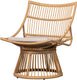 Woood fauteuil alatna - wicker - naturel - 80x64x53