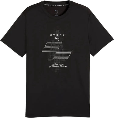 Puma x hyrox cloudspin thermoadapt t-shirt in de kleur zwart.