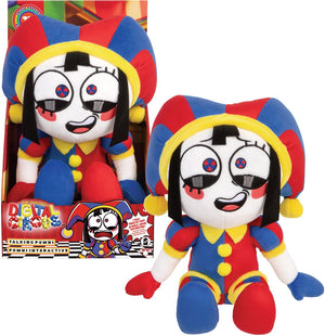 Moose toys amazing digital circus - pratende pomni - interactieve pluchen figuur