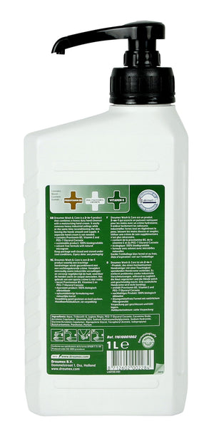 Dreumex wash care handreiniger handzeep 1 liter met pomp