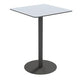 Kantinetafel paperflow mezzo grijs