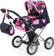 Bayer design - poppenwagen city star - blauw met sterren