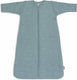Jollein baby slaapzak winter met afritsbare mouw 110cm - twinkling sea green - winterslaapzak