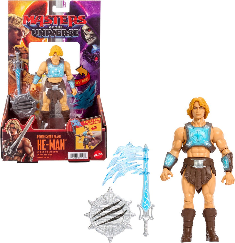 Chargez l'image dans la visionneuse de la galerie, Masters of the universe actiefiguur feature he-man - 14cm
