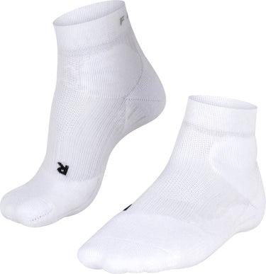 Falke te2 short anti-blaar katoen functioneel materiaal tennissokken dames wit - maat 37-38