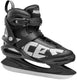 Roces – big icy 2 – ijshockeyschaatsen – schaatsen heren – zwart wit – comfort foam padding verstevigde hielsupport – maat eu 51