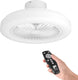 Eglo ortona - plafondventilator met lamp - ø46cm - 3 snelheden - led dimbaar - energiezuinig - ac longer life - wit