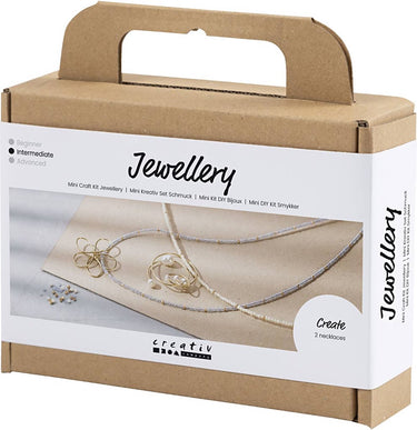 Creativ company https: www.cchobby.nl mini-hobbyset-sieraden-halsketting-met-hanger-met-metaaldraad-verguld-1-doos