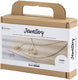 Creativ company http: www.cchobby.nl mini-hobbyset-sieraden-halsketting-met-hanger-met-metaaldraad-verguld-1-doos