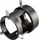 Bresser camera-adapter - dslr - voor spotting scopes: dachstein, pirsch en spektar - 40-54mm - staal - zwart