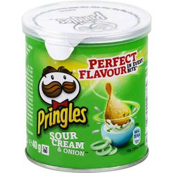 Chips pringles sour cream onion 480 g