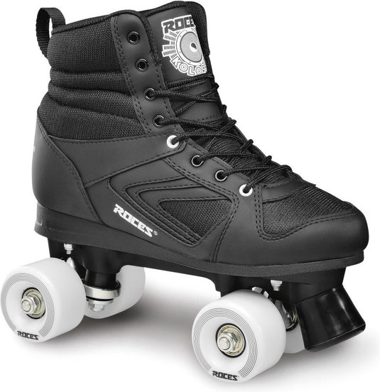 Roces kolossal rolschaatsen - quad skates - zwart - maat 42