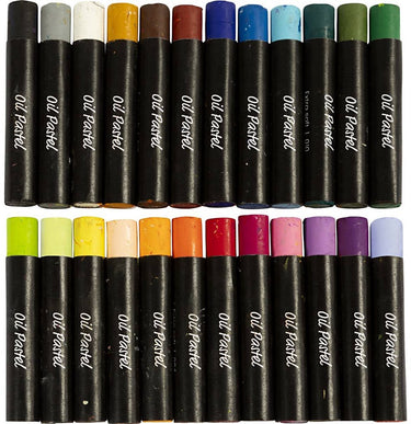 Creativ company http: www.cchobby.nl oliepastels-l-7-cm-dikte-11-mm-pastelkleuren-24-stuk-1-doos