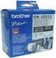 Lettertape brother dk22210 29mm x 30500mm wit