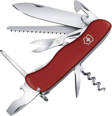 Victorinox outrider red zwitsers zakmes - 14 functies - rood