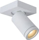 Lucide taylor - plafondspot (plafondlamp) badkamer - led dim to warm - gu10 - 1x5w 2200k 3000k - ip44 - wit