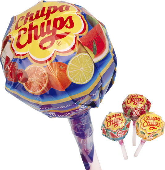 Chupa chups mini megachups - snoep - 1x10stuks