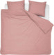 Cinderella weekend dekbedovertrek - tweepersoons - katoen - lits-jumeaux - 240x200 220 cm - roze + 2 kussenslopen 60x70