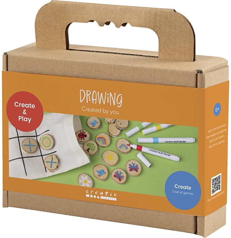 Afbeelding laden in galerijviewer, Creativ company mini hobbyset tekenen
