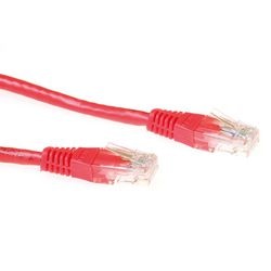 U utp cat6 patchkabel act ib8500 rood