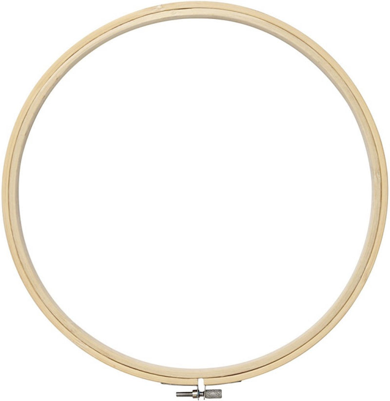 Afbeelding laden in galerijviewer, Creativ company borduurframe hout, ø 25cm
