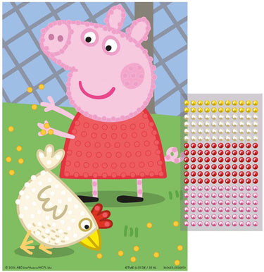 Creative craft group bead art knutselen peppa pig