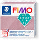 Fimo effect ovenhardende boetseerklei standaard blokje 57 g - glitter rosé gold