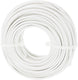 Q-link huishoudsnoer â€“ plat â€“ belastbaar tot 1200w â€“ 2 x 0.75 mmâ² â€“ 20 m â€“ wit