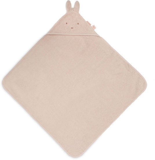 Jollein badcape badstof 75x75cm miffy silk rose