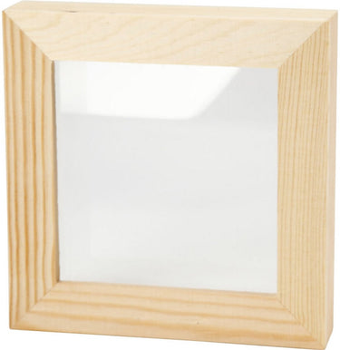 Creativ company https: www.cchobby.nl 3d-lijst-met-glas-d-2-5-cm-afm-12-3x12-3-cm-1-stuk