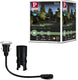 Paulmann plug shine led-grondinbouwlamp floor mini losse spot ip67 3000k 2,5w zilver
