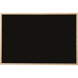 Krijtbord bi-office pine 900x600mm zwart