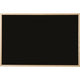 Krijtbord bi-office pine 900x600mm zwart