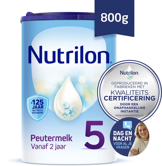 Nutrilon 5 peutermelk – flesvoeding vanaf 2 jaar – 800g