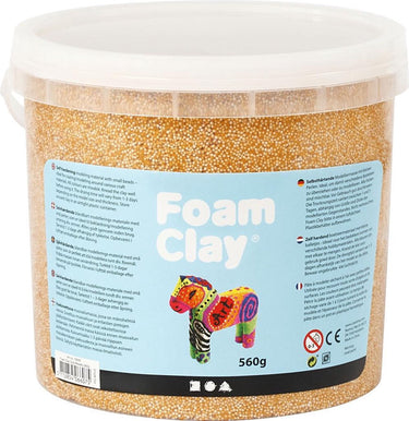 Foam clay http: www.cchobby.nl foam-clayr-metallic-goud-560-gr-1-emmer