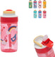 Kambukka lagoon drinkfles voor kinderen 400ml love birds - met geïntegreerd rietje - drinkbus kinderen - drinkbeker voor school