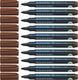 Schneider schrijfwaren schneider permanent marker - maxx 130 - ronde punt - bruin - lijnbreedte 1-3 mm - 10 stuks - s-113007-10