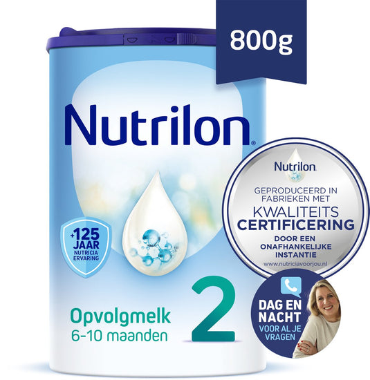 Nutrilon 2 opvolgmelk – flesvoeding vanaf 6 maanden – 800g