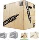 Tunturi plyo box voor krachttraining - houten fitness kist - jump box 40 50 60cm - incl. gratis fitness app