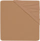 Jollein - baby hoeslaken jersey (biscuit) - katoen - hoeslaken wieg - 60x120cm