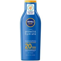 Nivea protect hydrate zonnemelk factor 20 waterbestendig 200 ml