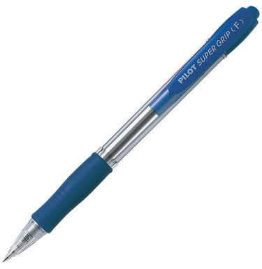 Pilot balpen super grip blauw 12 stuks