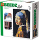 Ses creative - beedz art - meisje met de parel van vermeer - 7000 strijkkralen met grondplaten en strijkvellen - vanaf 12 jaar