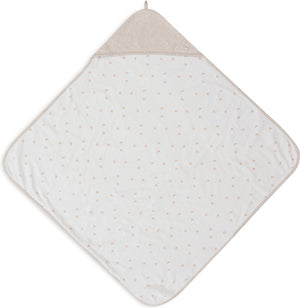 Jollein badcape - 75x75cm - harvest - natural