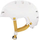 Abus fietshelm xoxo polar white m - 54-58 cm - wit - geschikt voor gebruik op elektrische fietsen - stadsfietsen - 400 g