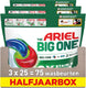 Ariel 3in1 wasmiddel pods the big one original - 3 x 25 wasbeurten