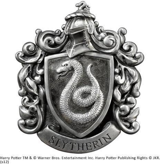 Noble collection harry potter slytherin schild wanddecoratie